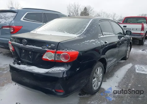 2013 Toyota Corolla Le z USA, uszkodzony, nr VIN 5YFBU4EE9DP174900